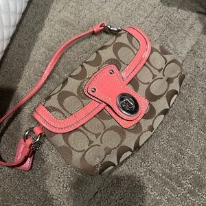 Coach wristlet